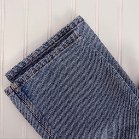 Reformation Cynthia Patch High Rise Straight Jeans In Tahoe NWT - Picture 9 of 14